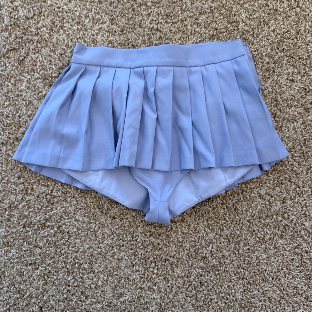 Women's Push Button Mini Skirt